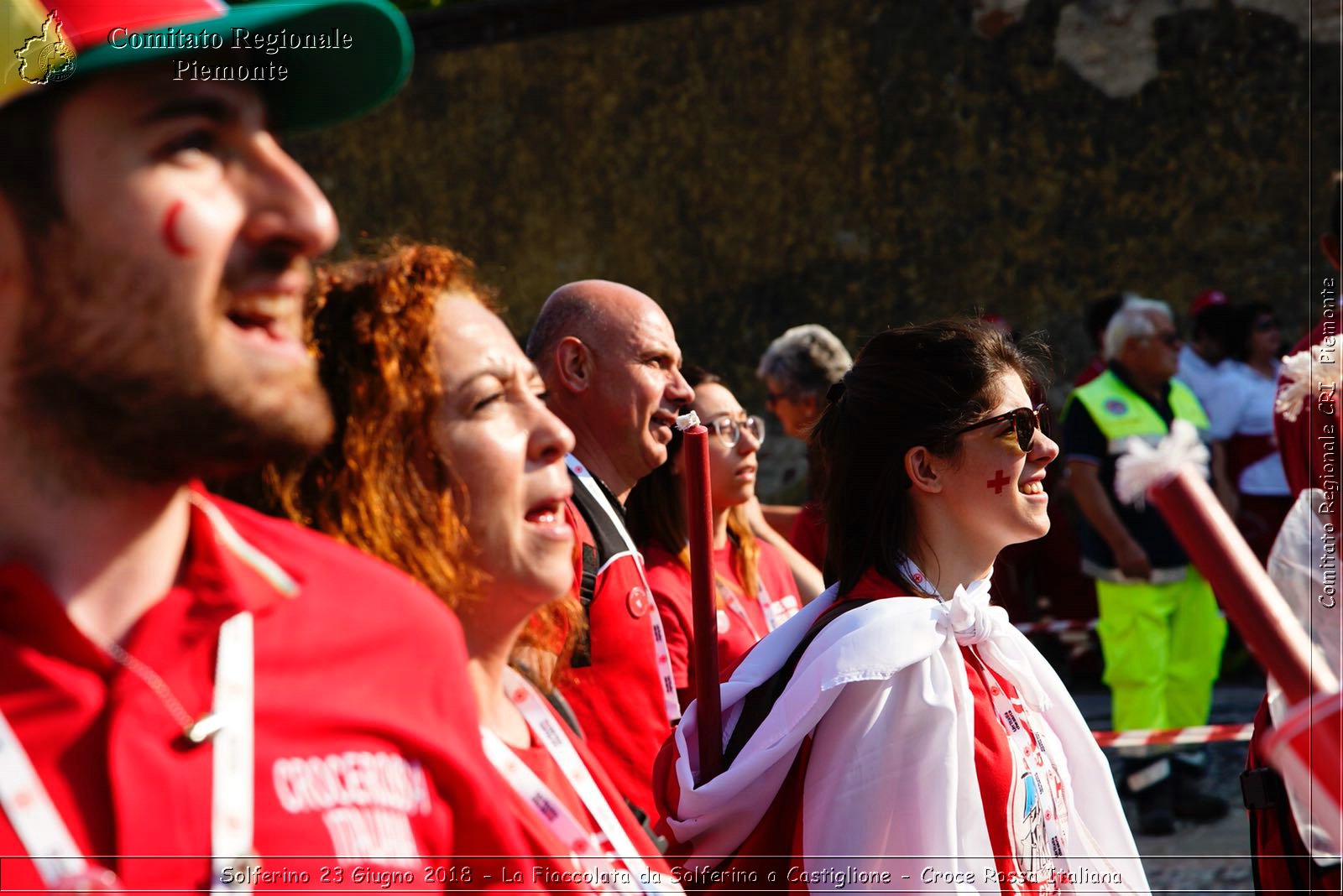 Solferino 23 Giugno 2018 - La Fiaccolata da Solferino a Castiglione - Croce Rossa Italiana- Comitato Regionale del Piemonte