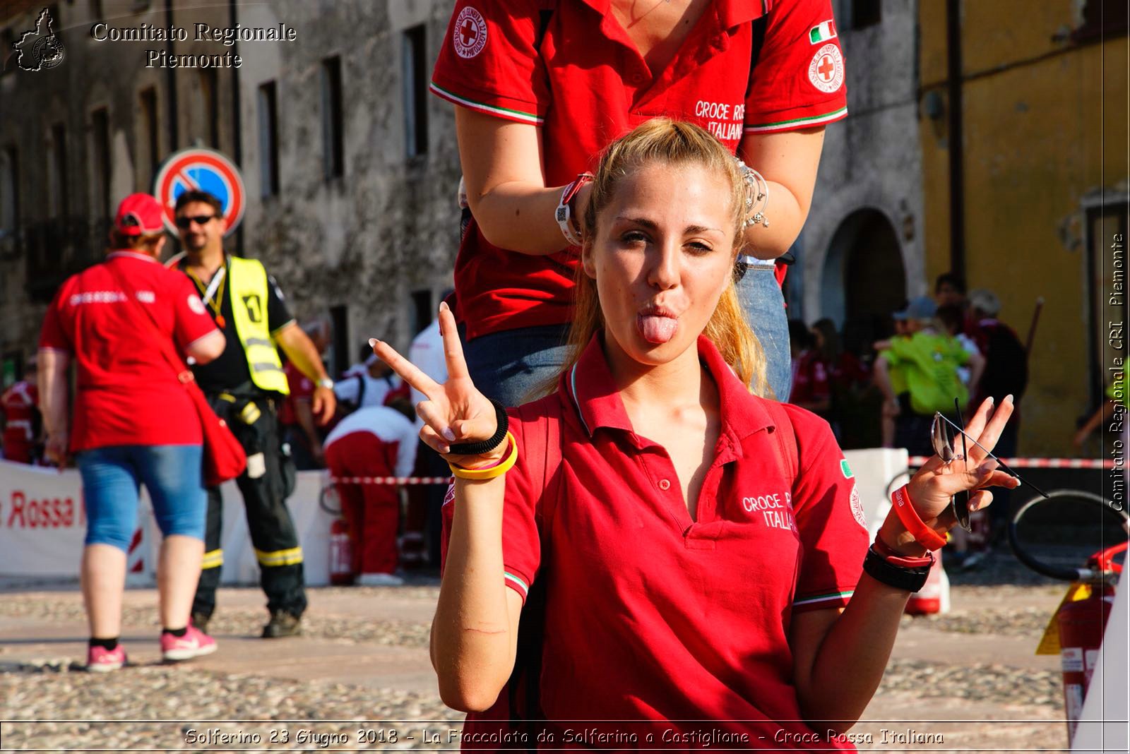 Solferino 23 Giugno 2018 - La Fiaccolata da Solferino a Castiglione - Croce Rossa Italiana- Comitato Regionale del Piemonte