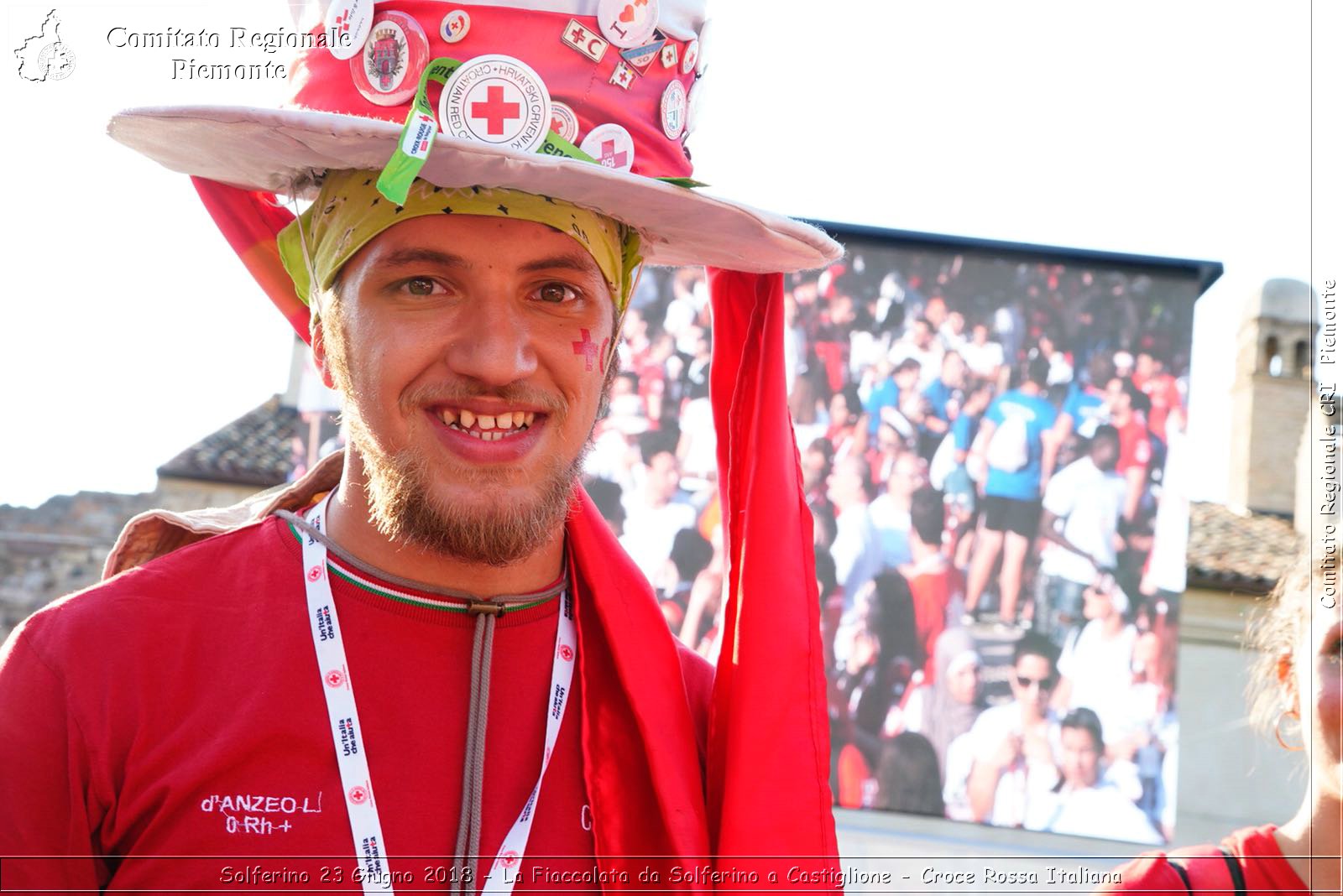 Solferino 23 Giugno 2018 - La Fiaccolata da Solferino a Castiglione - Croce Rossa Italiana- Comitato Regionale del Piemonte