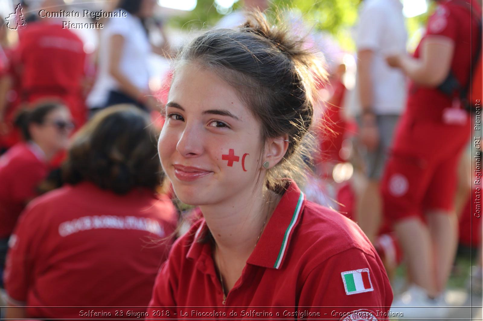 Solferino 23 Giugno 2018 - La Fiaccolata da Solferino a Castiglione - Croce Rossa Italiana- Comitato Regionale del Piemonte