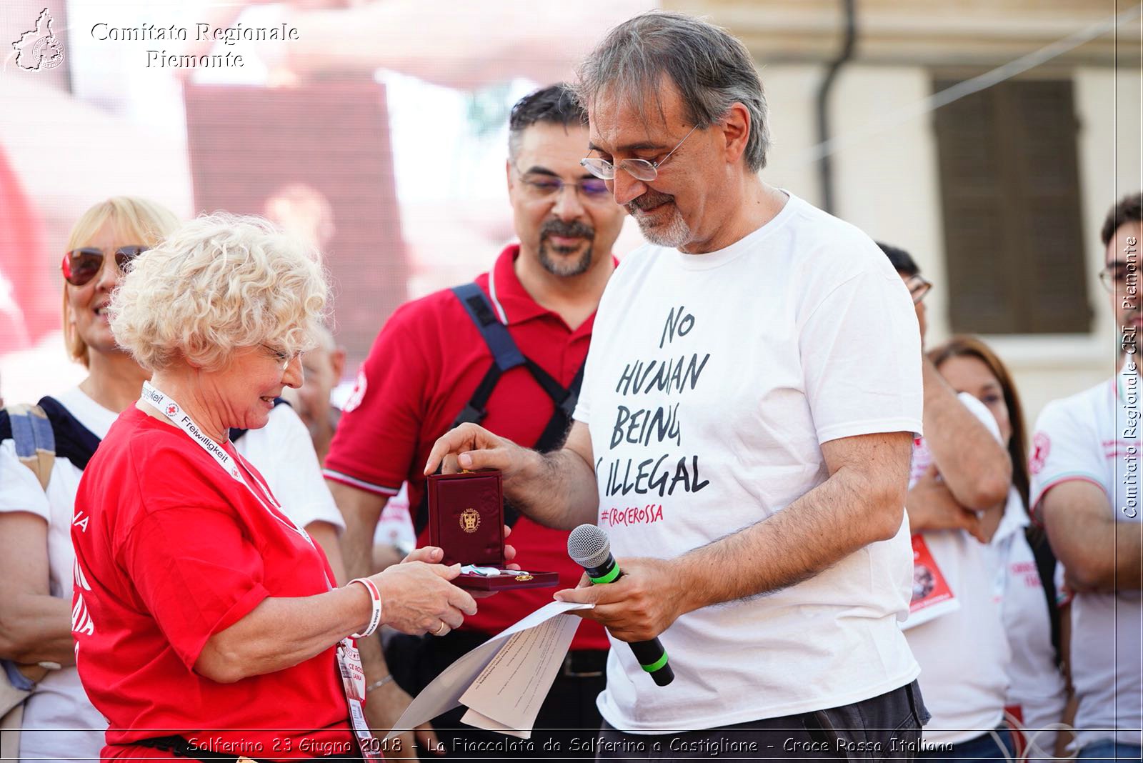 Solferino 23 Giugno 2018 - La Fiaccolata da Solferino a Castiglione - Croce Rossa Italiana- Comitato Regionale del Piemonte