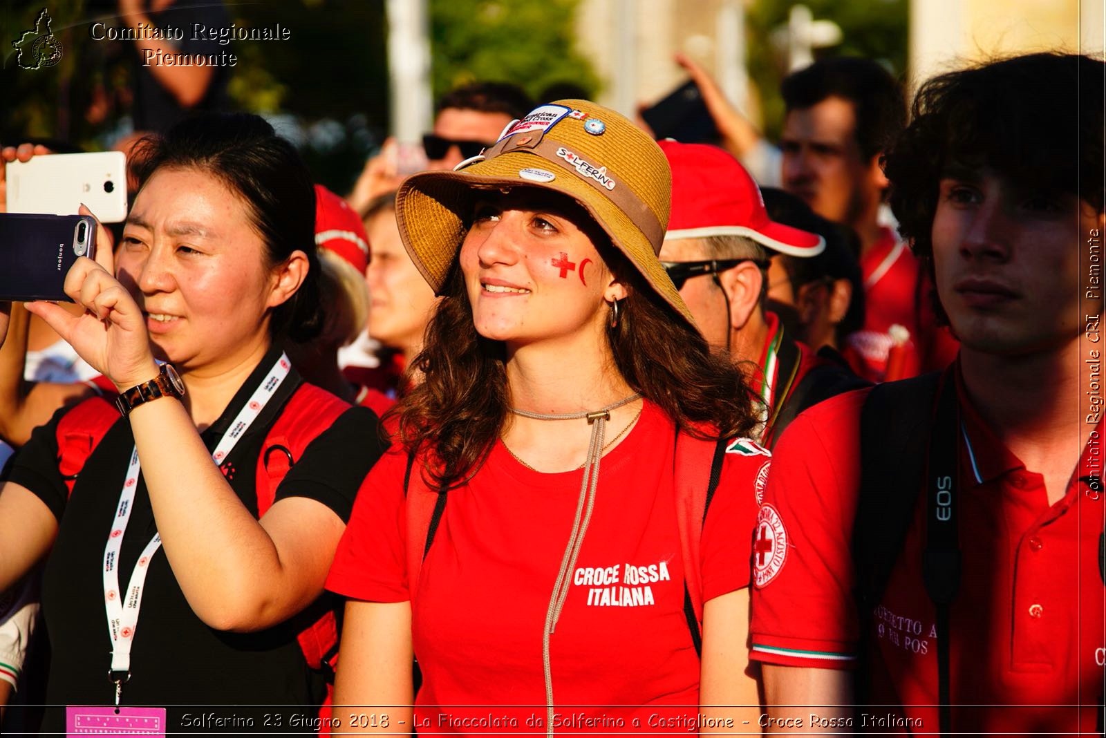 Solferino 23 Giugno 2018 - La Fiaccolata da Solferino a Castiglione - Croce Rossa Italiana- Comitato Regionale del Piemonte