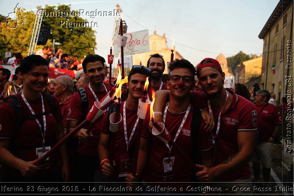 Solferino 23 Giugno 2018 - La Fiaccolata da Solferino a Castiglione - Croce Rossa Italiana- Comitato Regionale del Piemonte