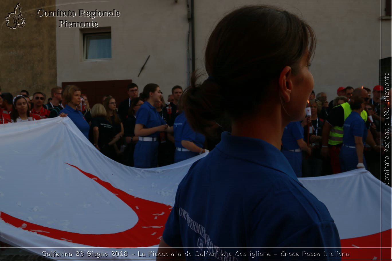 Solferino 23 Giugno 2018 - La Fiaccolata da Solferino a Castiglione - Croce Rossa Italiana- Comitato Regionale del Piemonte