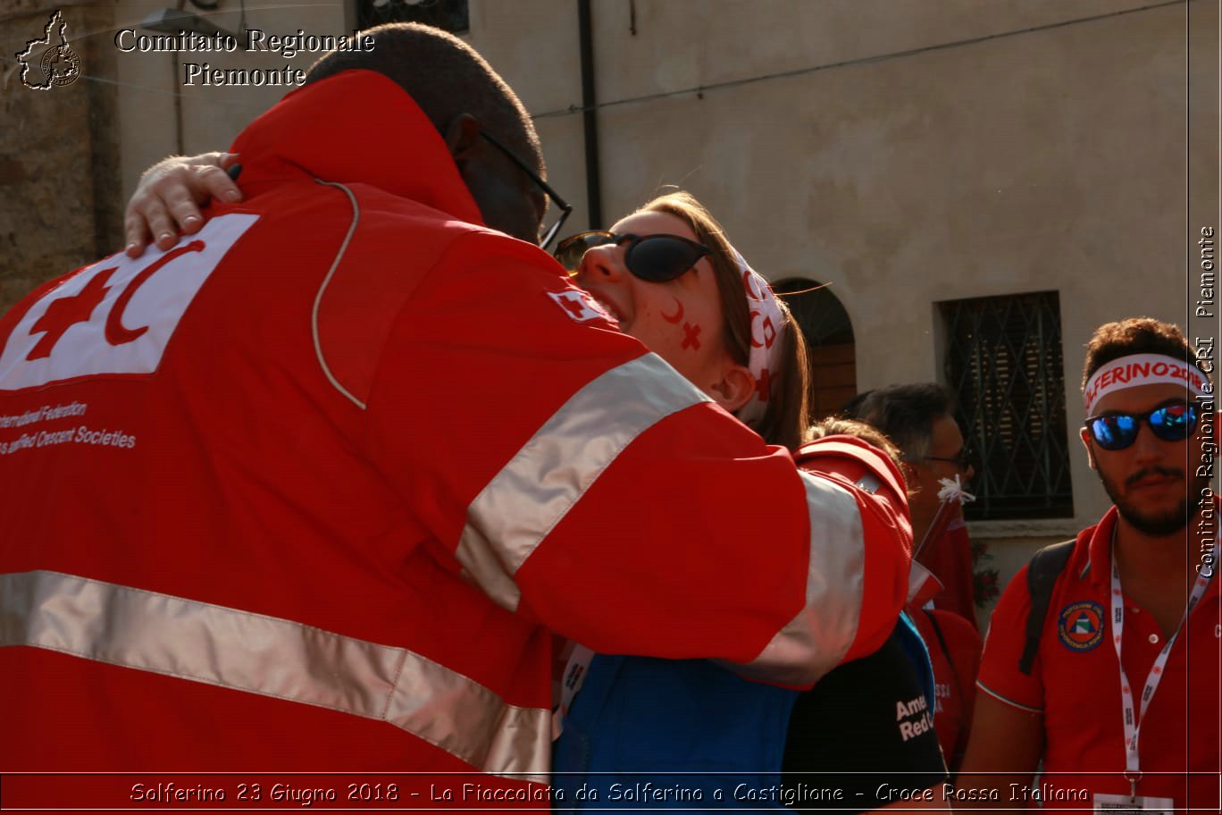 Solferino 23 Giugno 2018 - La Fiaccolata da Solferino a Castiglione - Croce Rossa Italiana- Comitato Regionale del Piemonte