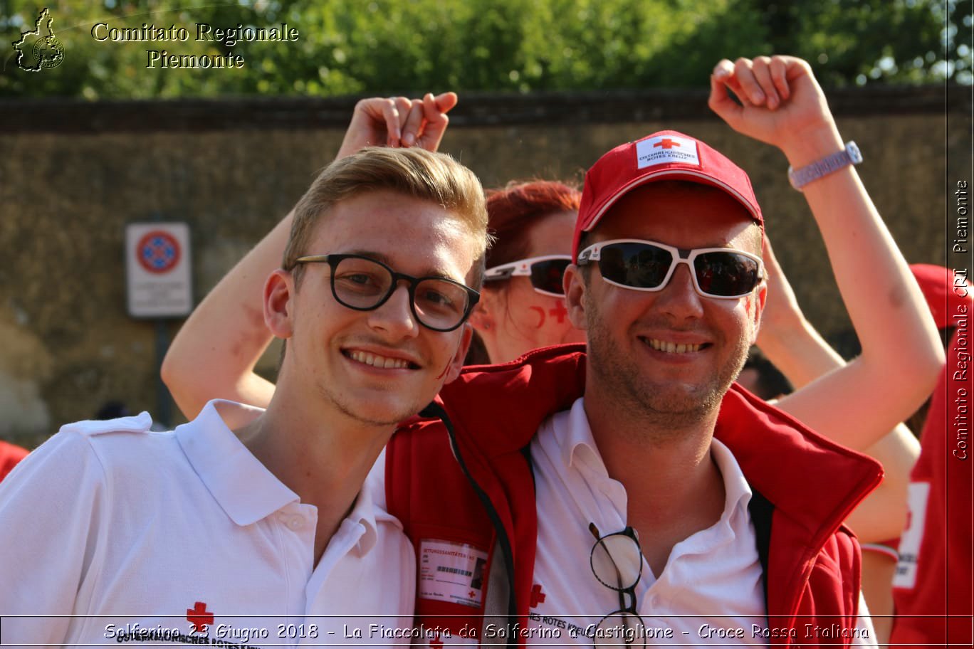 Solferino 23 Giugno 2018 - La Fiaccolata da Solferino a Castiglione - Croce Rossa Italiana- Comitato Regionale del Piemonte