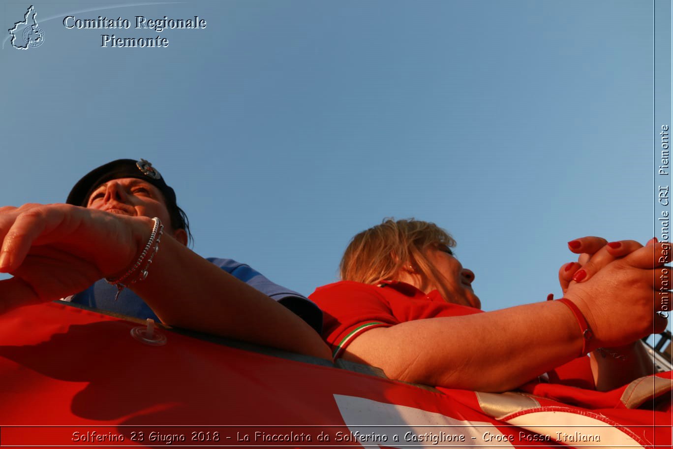 Solferino 23 Giugno 2018 - La Fiaccolata da Solferino a Castiglione - Croce Rossa Italiana- Comitato Regionale del Piemonte