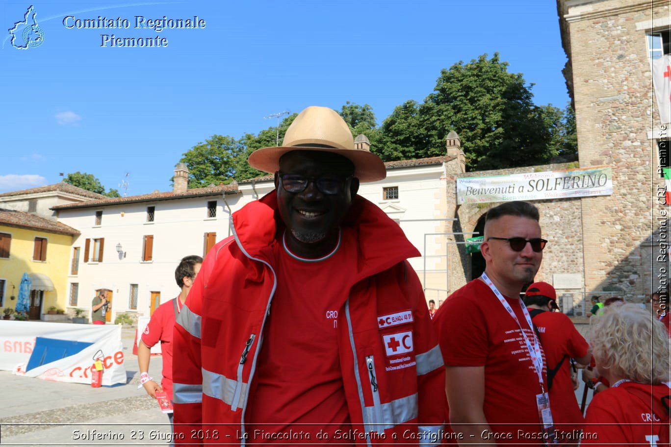 Solferino 23 Giugno 2018 - La Fiaccolata da Solferino a Castiglione - Croce Rossa Italiana- Comitato Regionale del Piemonte