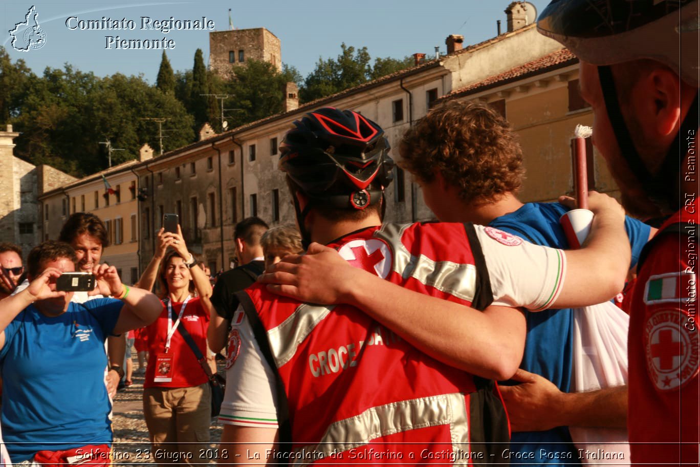 Solferino 23 Giugno 2018 - La Fiaccolata da Solferino a Castiglione - Croce Rossa Italiana- Comitato Regionale del Piemonte