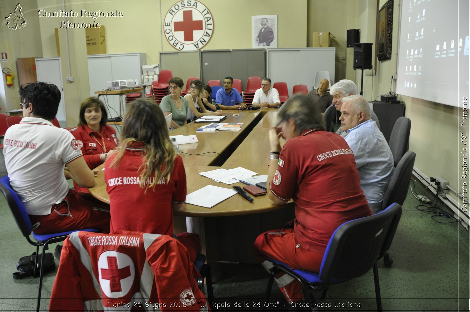 Torino 26 Giugno 2018 - "Il Popolo delle 24 Ore" - Croce Rossa Italiana- Comitato Regionale del Piemonte