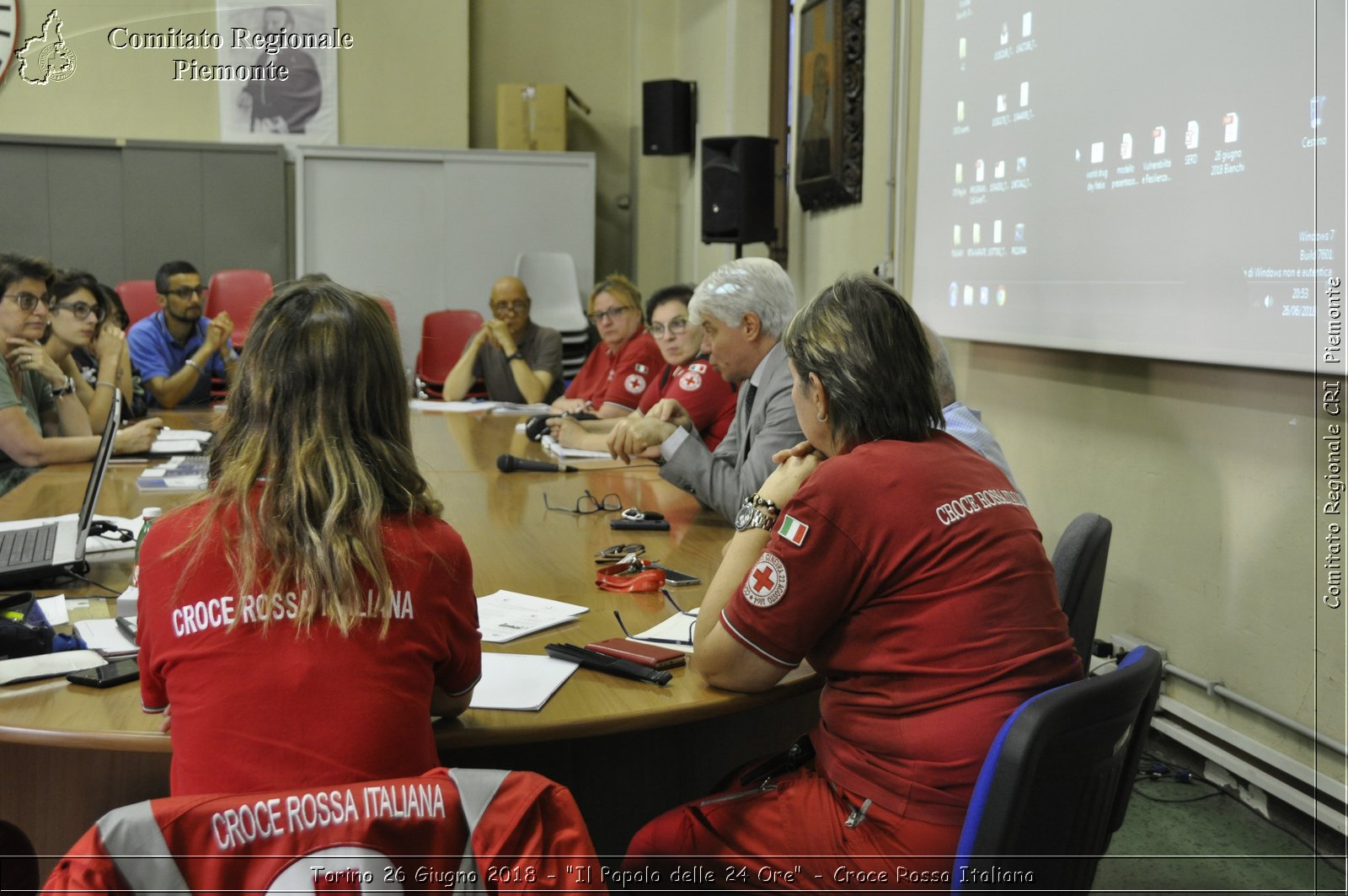 Torino 26 Giugno 2018 - "Il Popolo delle 24 Ore" - Croce Rossa Italiana- Comitato Regionale del Piemonte