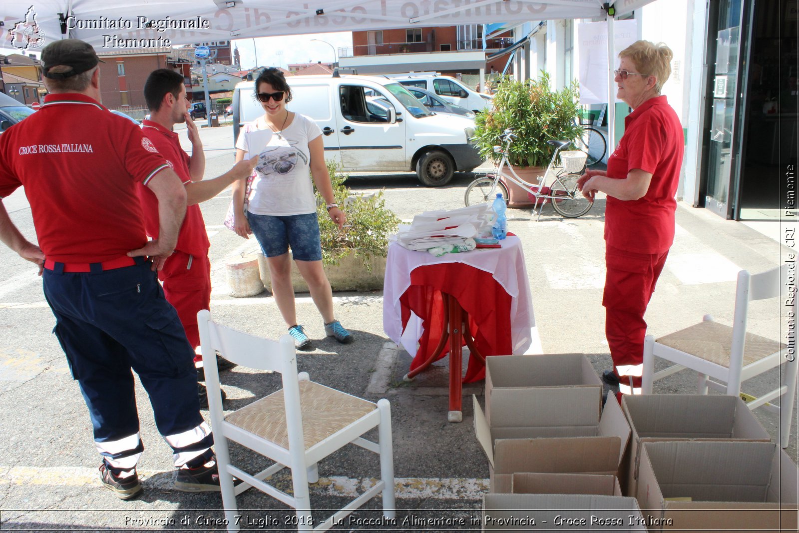 Provincia di Cuneo 7 Luglio 2018 - La Raccolta Alimentare in Provincia - Croce Rossa Italiana- Comitato Regionale del Piemonte