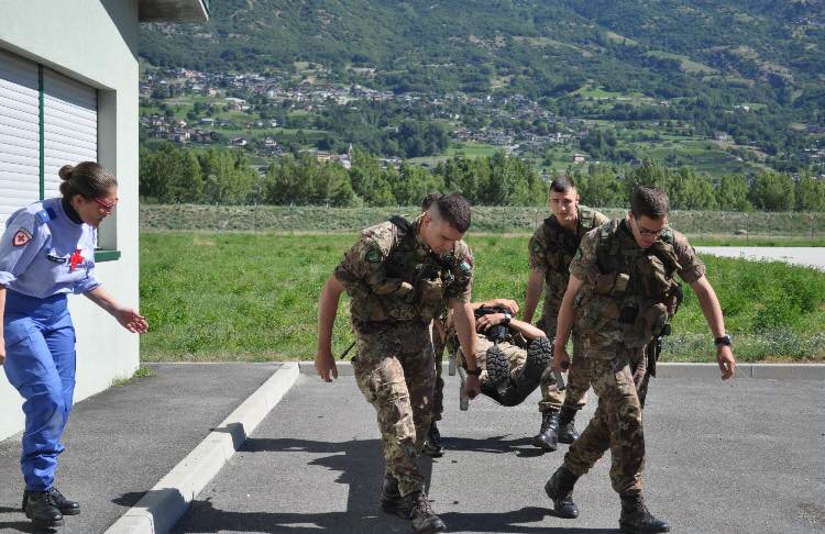 Aeroporto di Levaldigi (CN) 2018 - Esercitazione di Soccorso interforze - Croce Rossa Italiana- Comitato Regionale del Piemonte