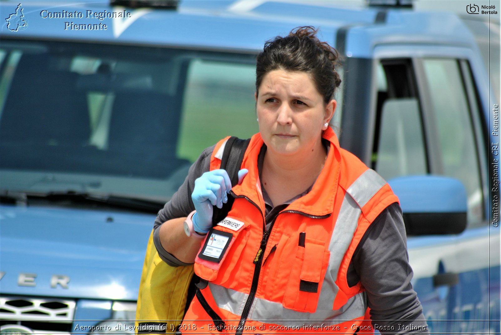 Aeroporto di Levaldigi (CN) 2018 - Esercitazione di Soccorso interforze - Croce Rossa Italiana- Comitato Regionale del Piemonte