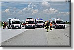 Aeroporto di Levaldigi (CN) 2018 - Esercitazione di Soccorso interforze - Croce Rossa Italiana- Comitato Regionale del Piemonte