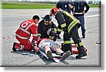 Aeroporto di Levaldigi (CN) 2018 - Esercitazione di Soccorso interforze - Croce Rossa Italiana- Comitato Regionale del Piemonte