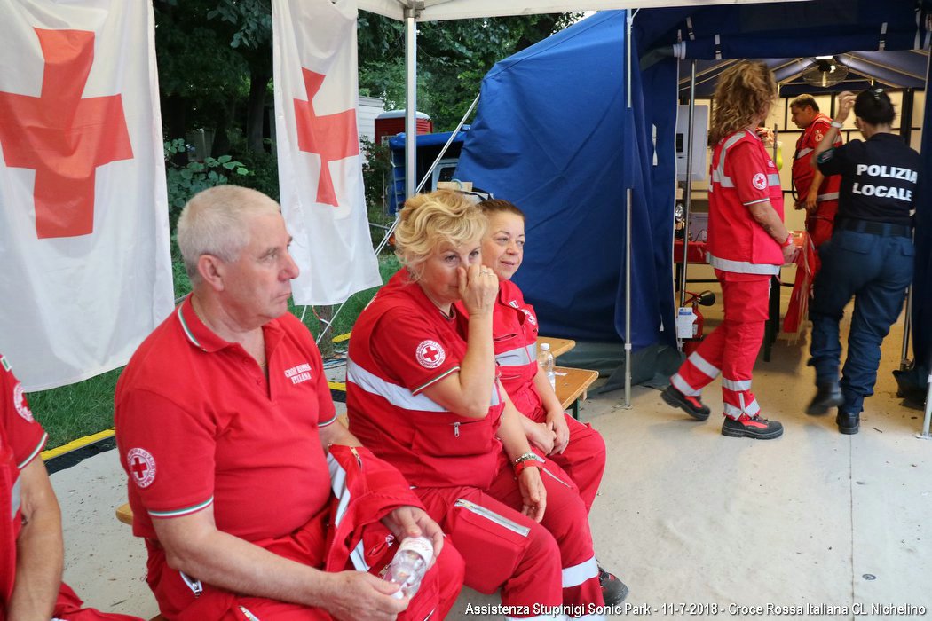 Aeroporto di Levaldigi (CN) 2018 - Esercitazione di Soccorso interforze - Croce Rossa Italiana- Comitato Regionale del Piemonte