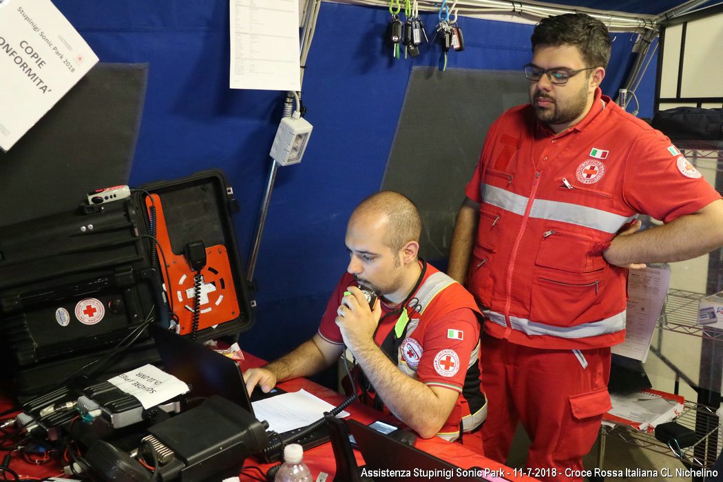 Aeroporto di Levaldigi (CN) 2018 - Esercitazione di Soccorso interforze - Croce Rossa Italiana- Comitato Regionale del Piemonte