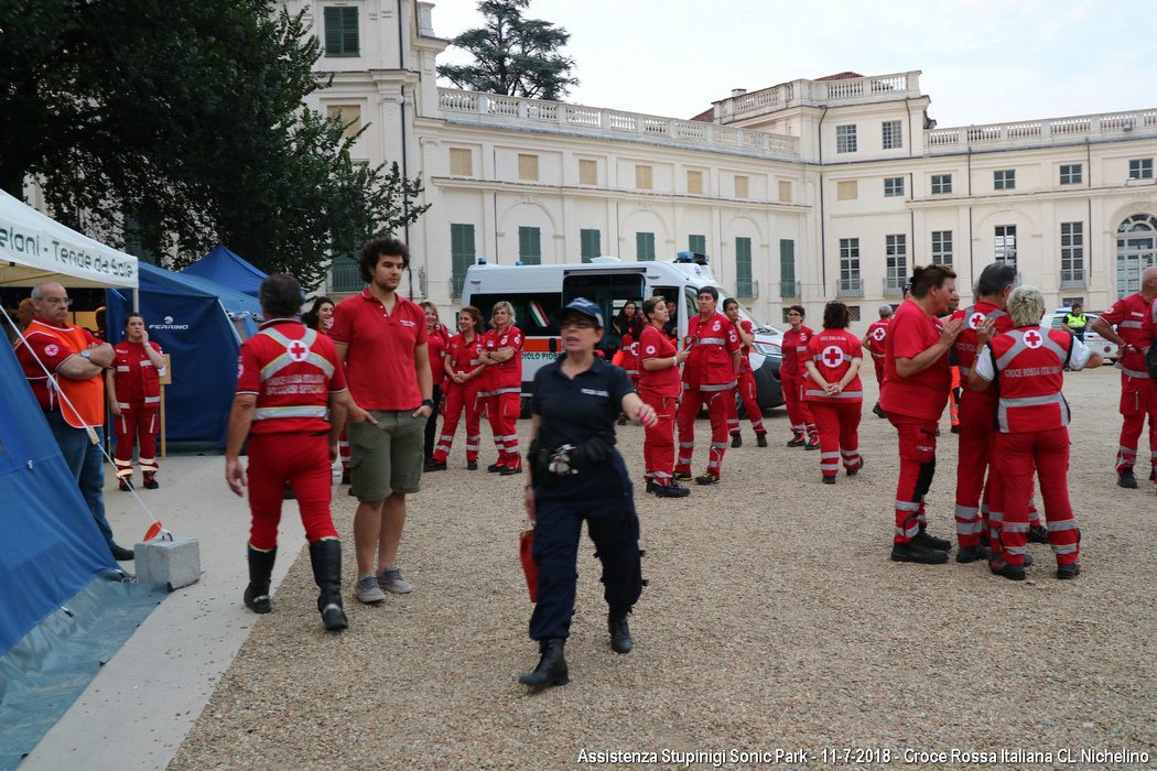 Aeroporto di Levaldigi (CN) 2018 - Esercitazione di Soccorso interforze - Croce Rossa Italiana- Comitato Regionale del Piemonte