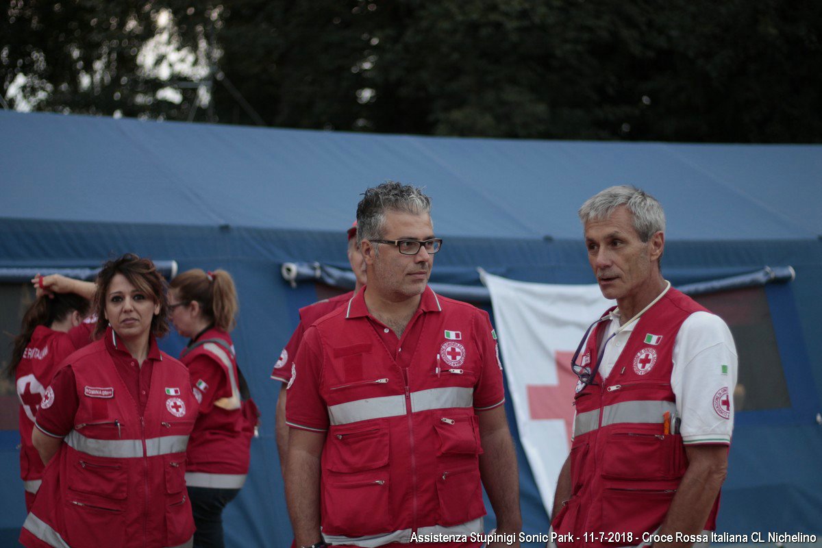 Aeroporto di Levaldigi (CN) 2018 - Esercitazione di Soccorso interforze - Croce Rossa Italiana- Comitato Regionale del Piemonte