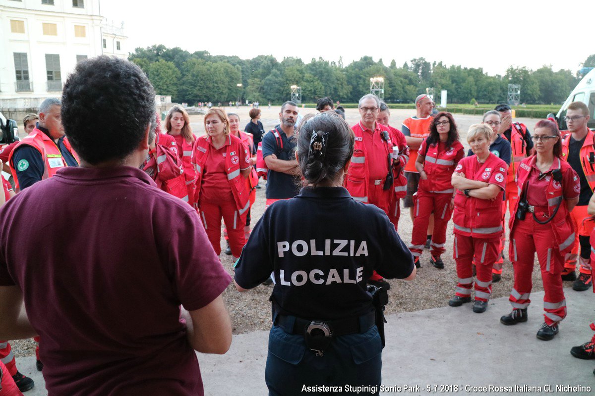 Aeroporto di Levaldigi (CN) 2018 - Esercitazione di Soccorso interforze - Croce Rossa Italiana- Comitato Regionale del Piemonte