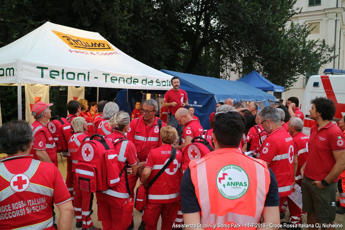 Aeroporto di Levaldigi (CN) 2018 - Esercitazione di Soccorso interforze - Croce Rossa Italiana- Comitato Regionale del Piemonte