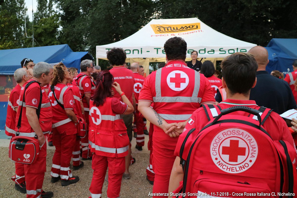 Aeroporto di Levaldigi (CN) 2018 - Esercitazione di Soccorso interforze - Croce Rossa Italiana- Comitato Regionale del Piemonte