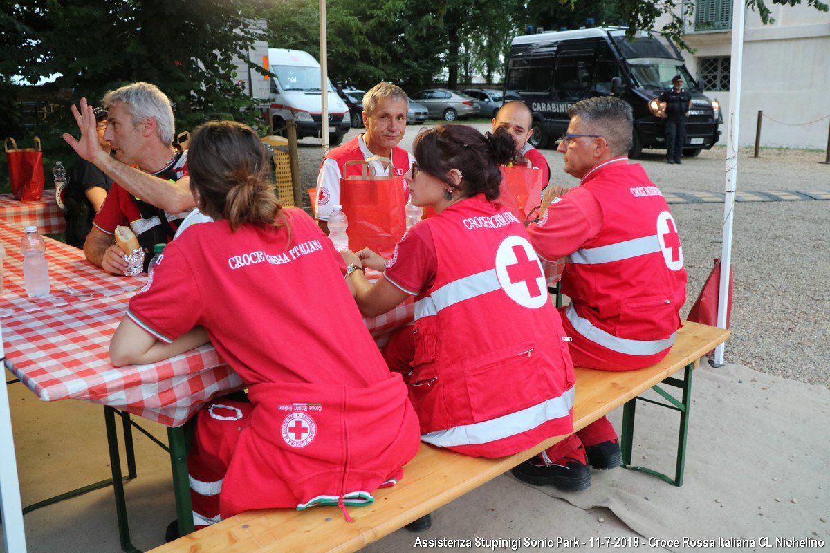 Aeroporto di Levaldigi (CN) 2018 - Esercitazione di Soccorso interforze - Croce Rossa Italiana- Comitato Regionale del Piemonte