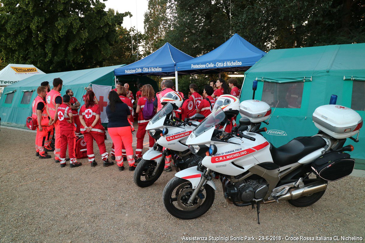 Aeroporto di Levaldigi (CN) 2018 - Esercitazione di Soccorso interforze - Croce Rossa Italiana- Comitato Regionale del Piemonte