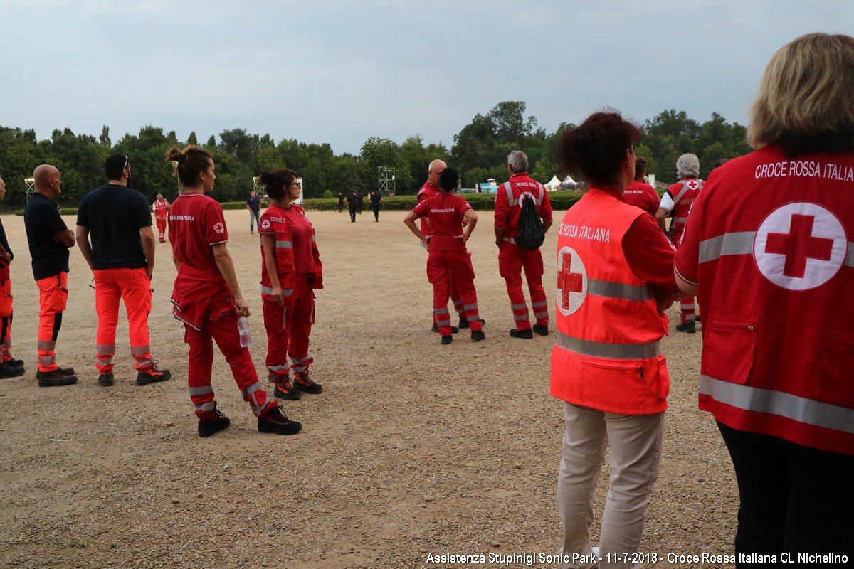 Aeroporto di Levaldigi (CN) 2018 - Esercitazione di Soccorso interforze - Croce Rossa Italiana- Comitato Regionale del Piemonte