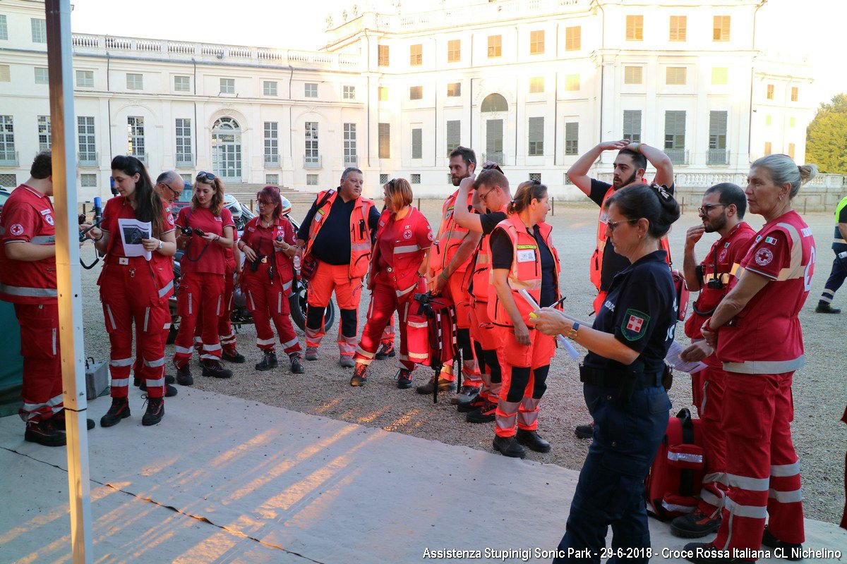 Aeroporto di Levaldigi (CN) 2018 - Esercitazione di Soccorso interforze - Croce Rossa Italiana- Comitato Regionale del Piemonte