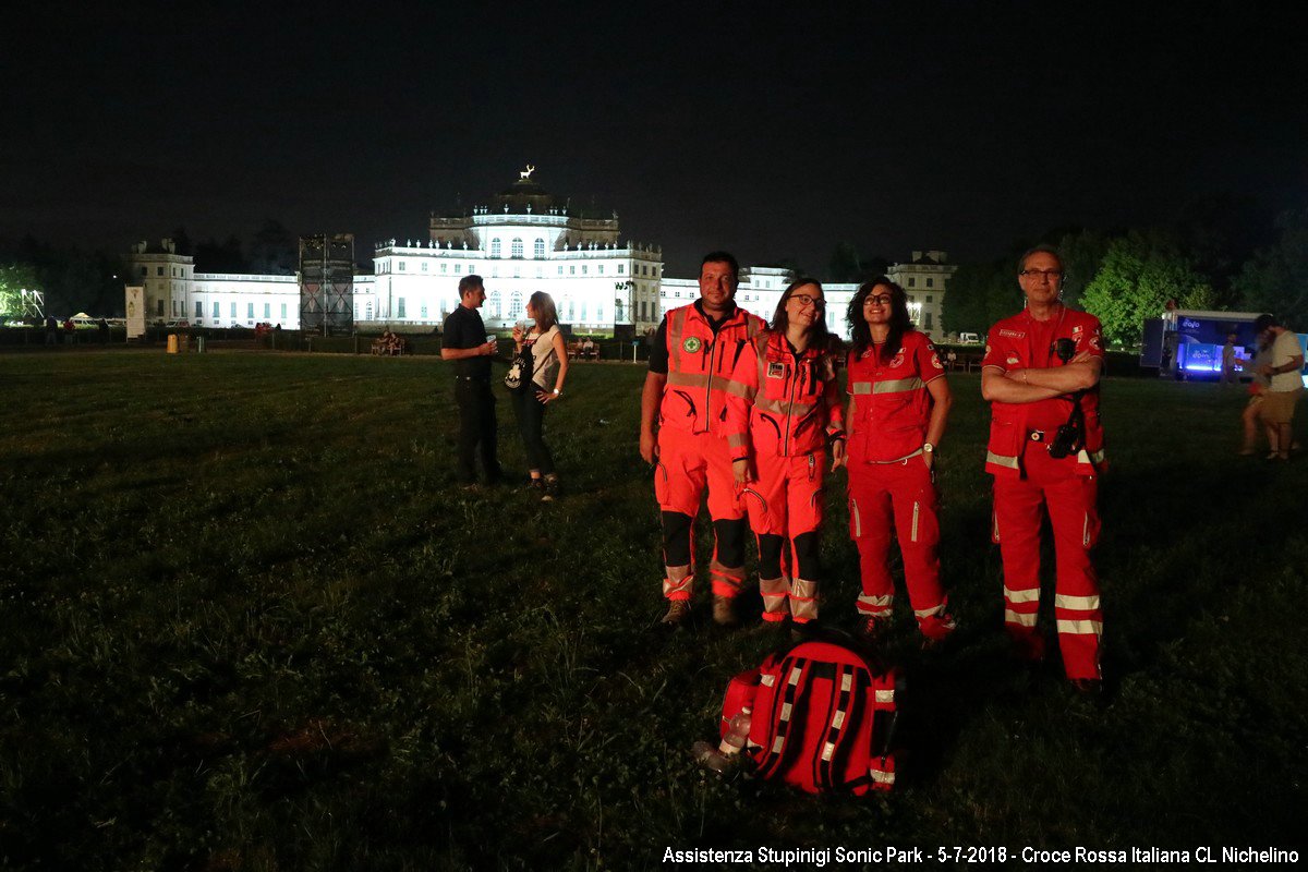 Aeroporto di Levaldigi (CN) 2018 - Esercitazione di Soccorso interforze - Croce Rossa Italiana- Comitato Regionale del Piemonte