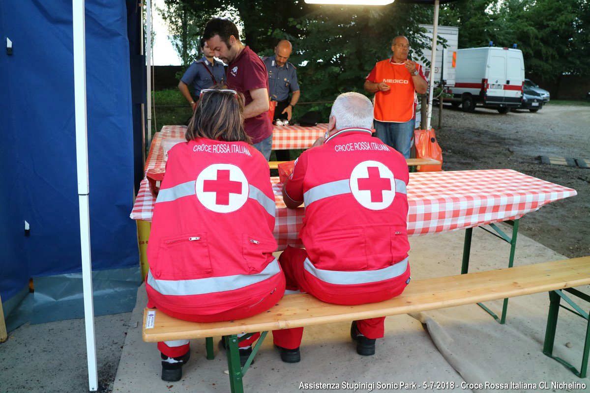 Aeroporto di Levaldigi (CN) 2018 - Esercitazione di Soccorso interforze - Croce Rossa Italiana- Comitato Regionale del Piemonte