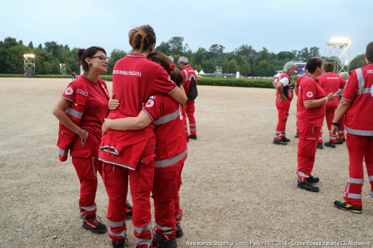 Aeroporto di Levaldigi (CN) 2018 - Esercitazione di Soccorso interforze - Croce Rossa Italiana- Comitato Regionale del Piemonte