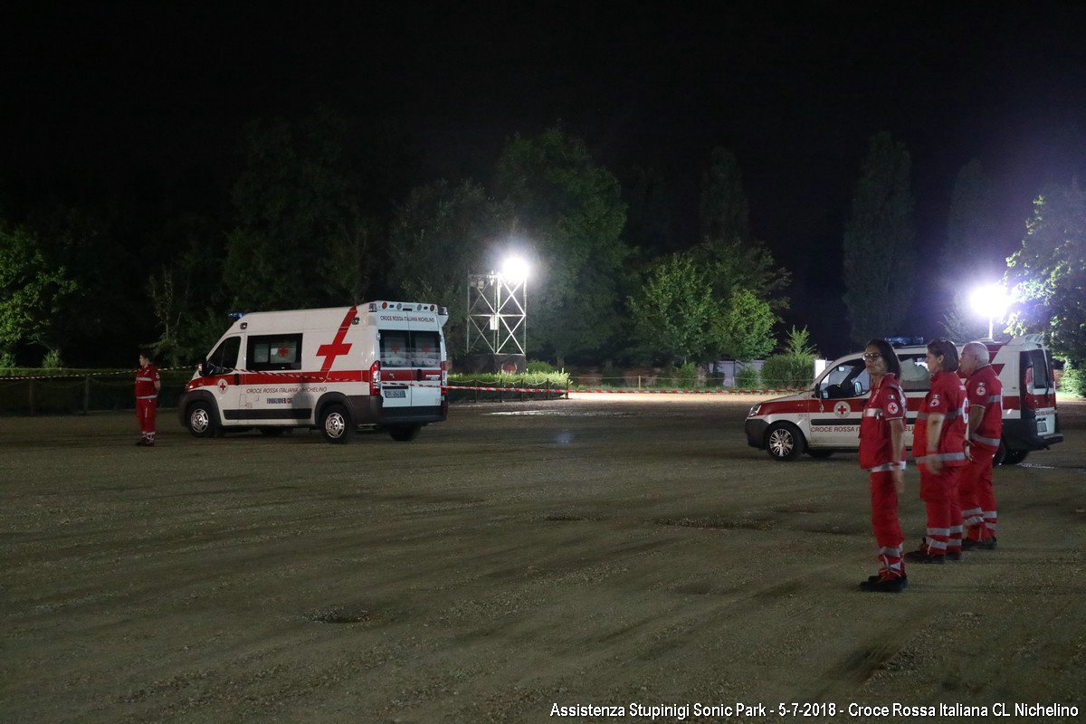 Aeroporto di Levaldigi (CN) 2018 - Esercitazione di Soccorso interforze - Croce Rossa Italiana- Comitato Regionale del Piemonte