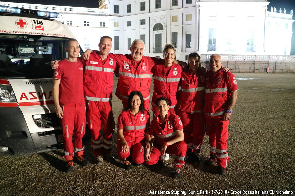 Aeroporto di Levaldigi (CN) 2018 - Esercitazione di Soccorso interforze - Croce Rossa Italiana- Comitato Regionale del Piemonte