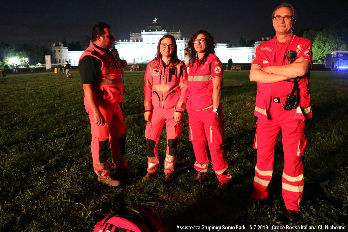 Aeroporto di Levaldigi (CN) 2018 - Esercitazione di Soccorso interforze - Croce Rossa Italiana- Comitato Regionale del Piemonte