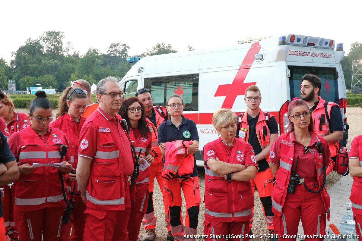 Aeroporto di Levaldigi (CN) 2018 - Esercitazione di Soccorso interforze - Croce Rossa Italiana- Comitato Regionale del Piemonte