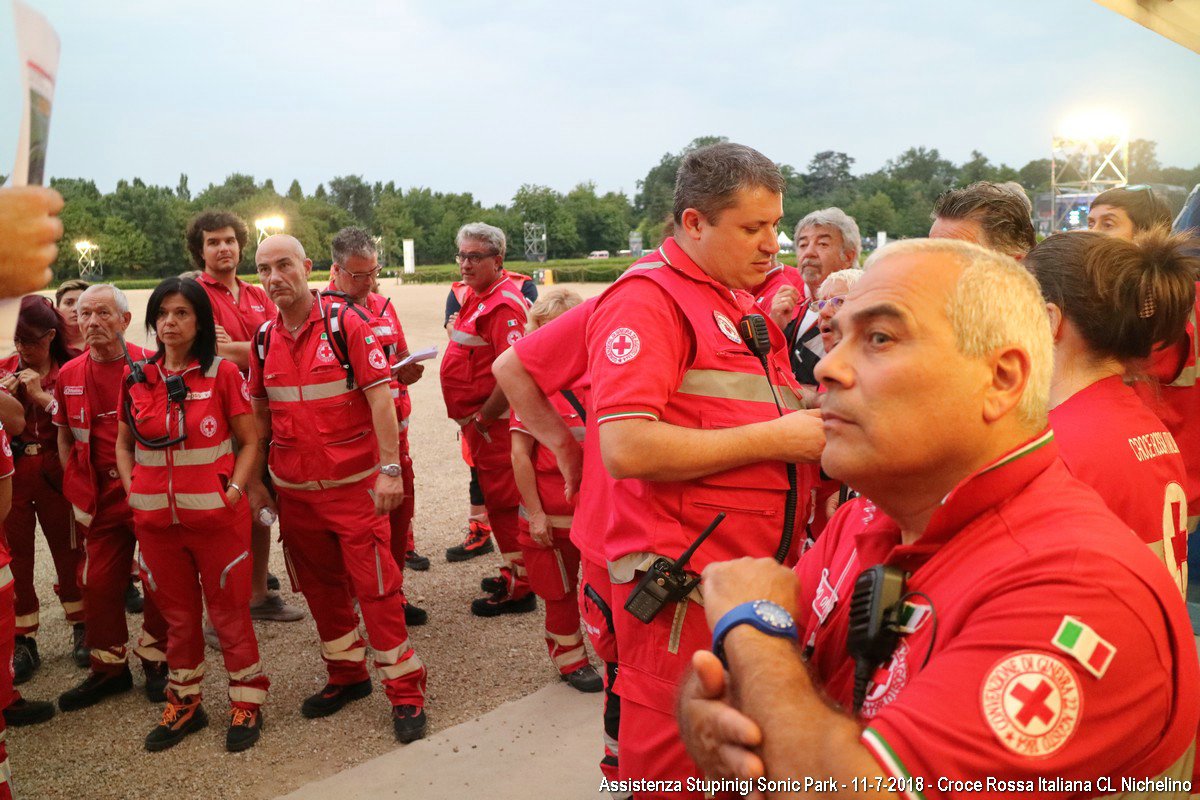 Aeroporto di Levaldigi (CN) 2018 - Esercitazione di Soccorso interforze - Croce Rossa Italiana- Comitato Regionale del Piemonte