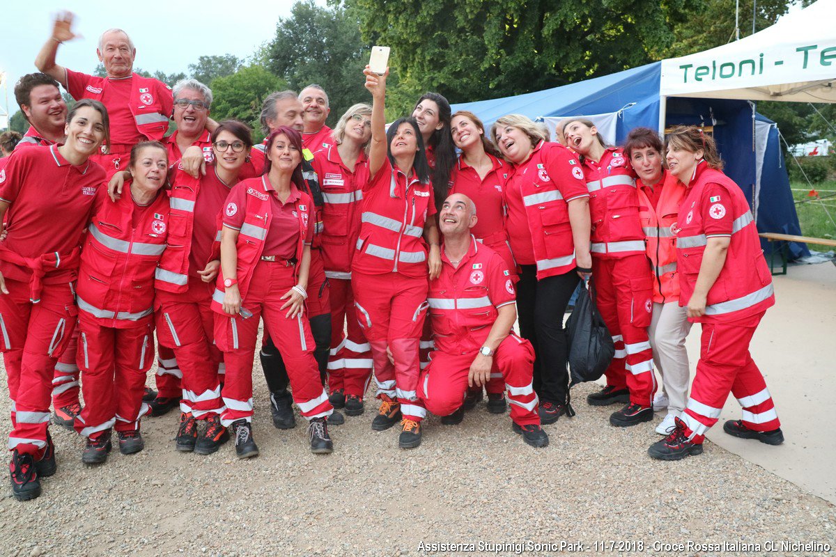 Aeroporto di Levaldigi (CN) 2018 - Esercitazione di Soccorso interforze - Croce Rossa Italiana- Comitato Regionale del Piemonte