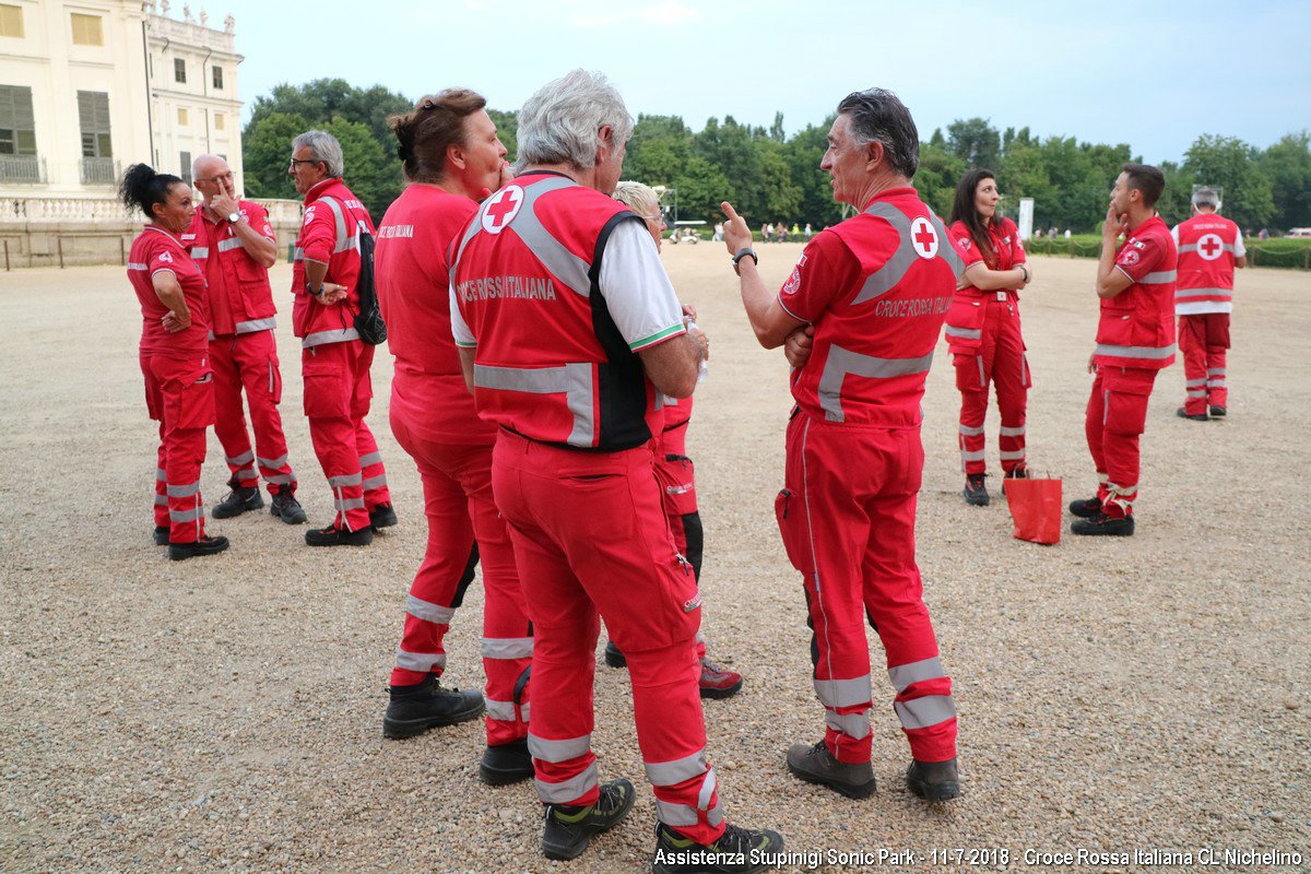 Aeroporto di Levaldigi (CN) 2018 - Esercitazione di Soccorso interforze - Croce Rossa Italiana- Comitato Regionale del Piemonte