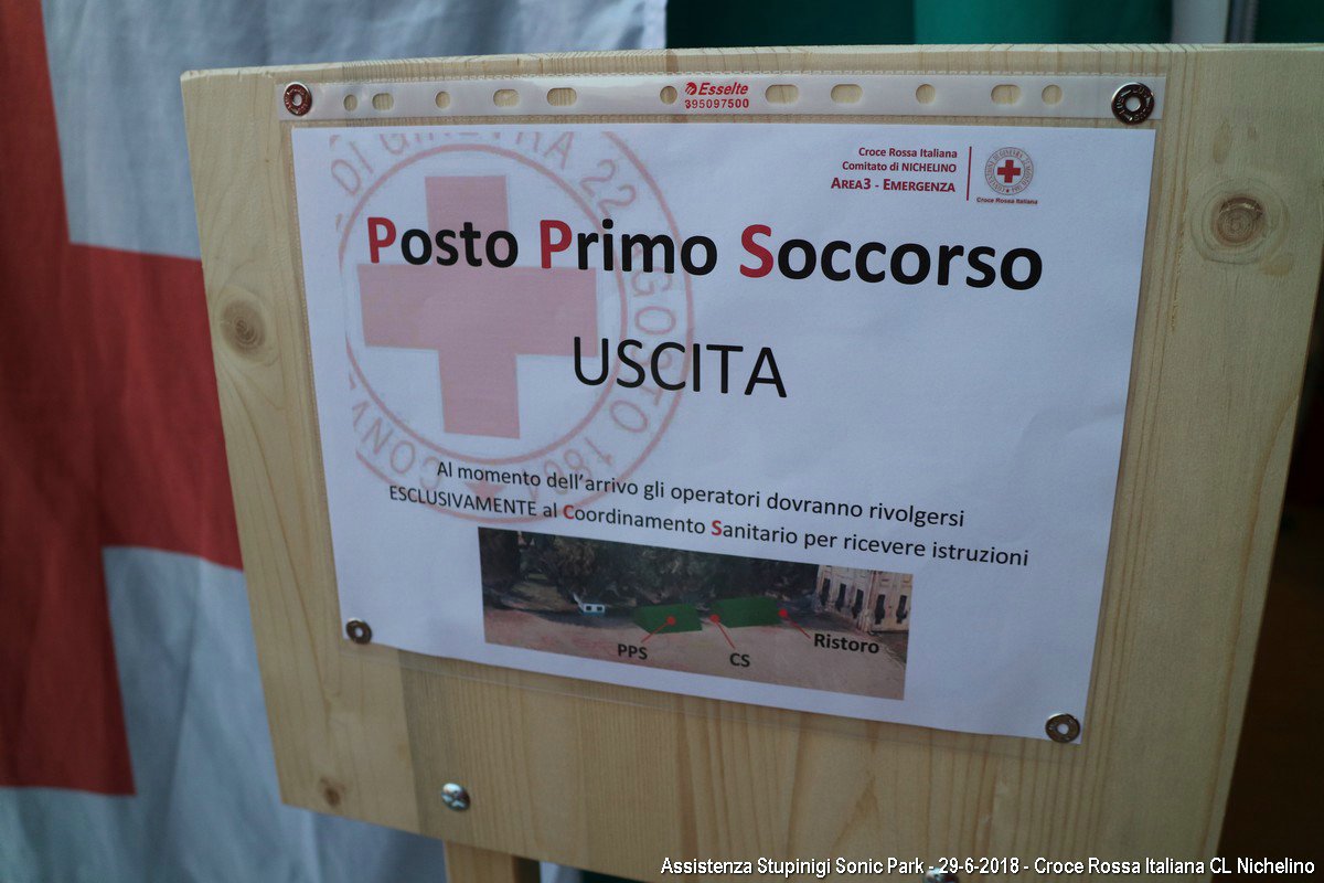 Aeroporto di Levaldigi (CN) 2018 - Esercitazione di Soccorso interforze - Croce Rossa Italiana- Comitato Regionale del Piemonte