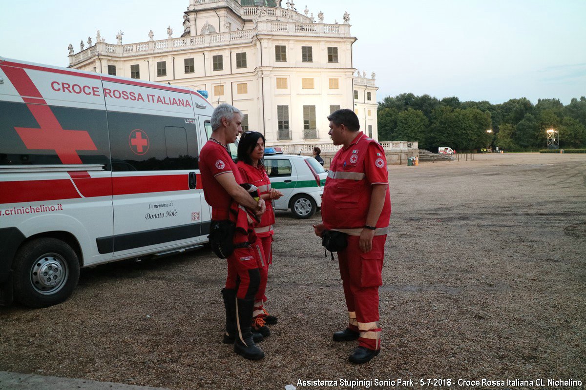 Aeroporto di Levaldigi (CN) 2018 - Esercitazione di Soccorso interforze - Croce Rossa Italiana- Comitato Regionale del Piemonte