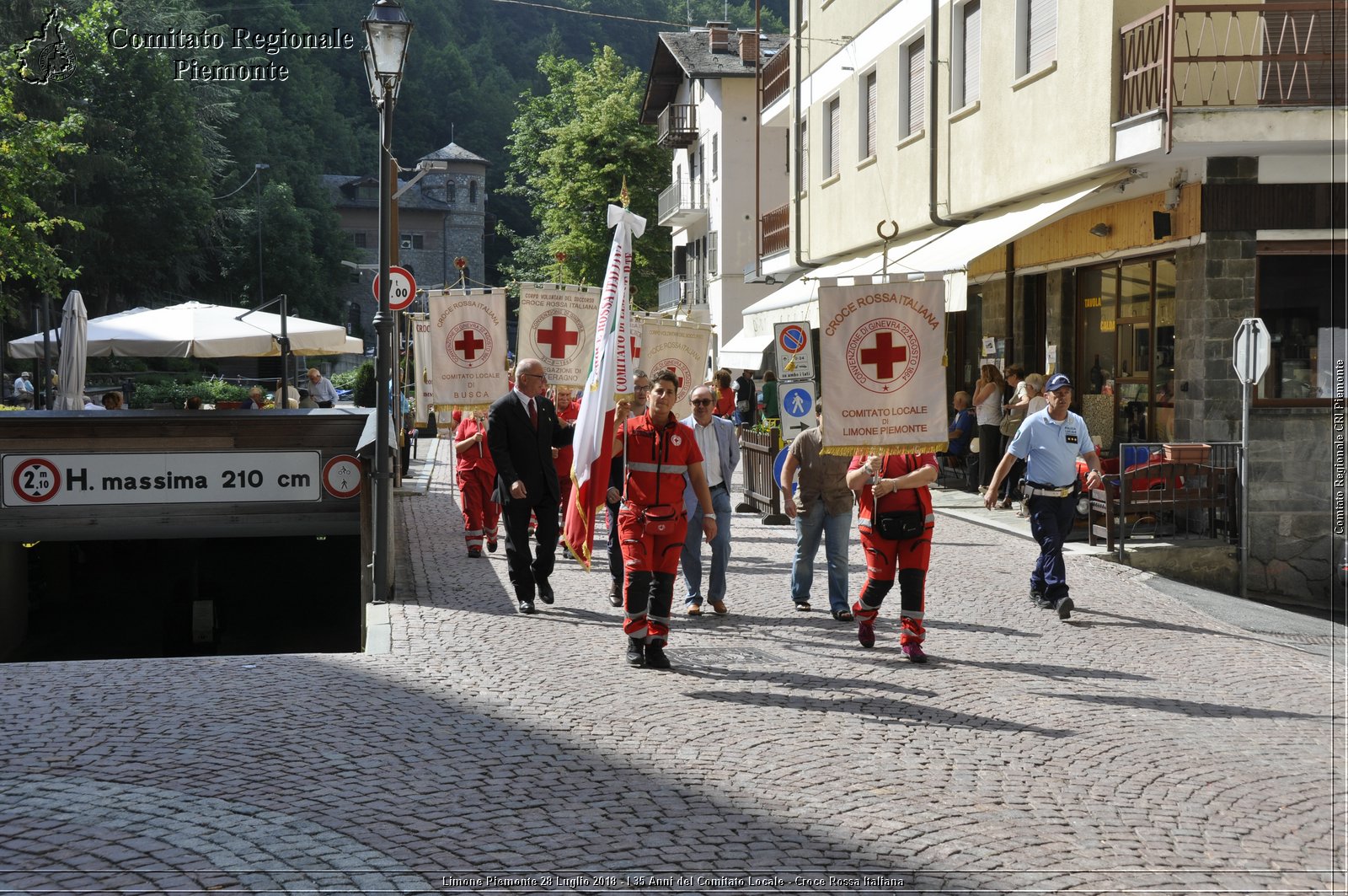 Limone Piemonte 28 Luglio 2018 - I 35 Anni del Comitato Locale - Croce Rossa Italiana - Comitato Regionale del Piemonte