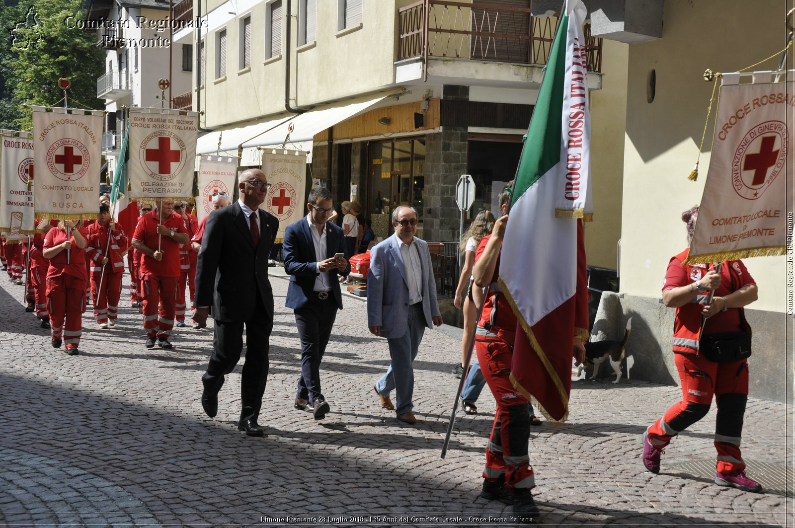 Limone Piemonte 28 Luglio 2018 - I 35 Anni del Comitato Locale - Croce Rossa Italiana - Comitato Regionale del Piemonte