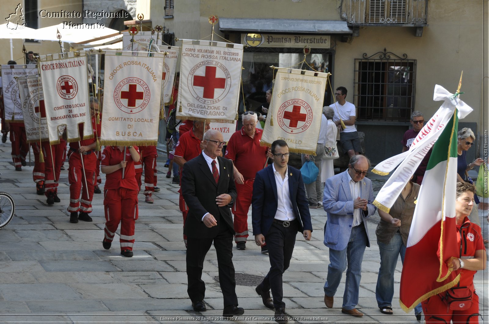 Limone Piemonte 28 Luglio 2018 - I 35 Anni del Comitato Locale - Croce Rossa Italiana - Comitato Regionale del Piemonte