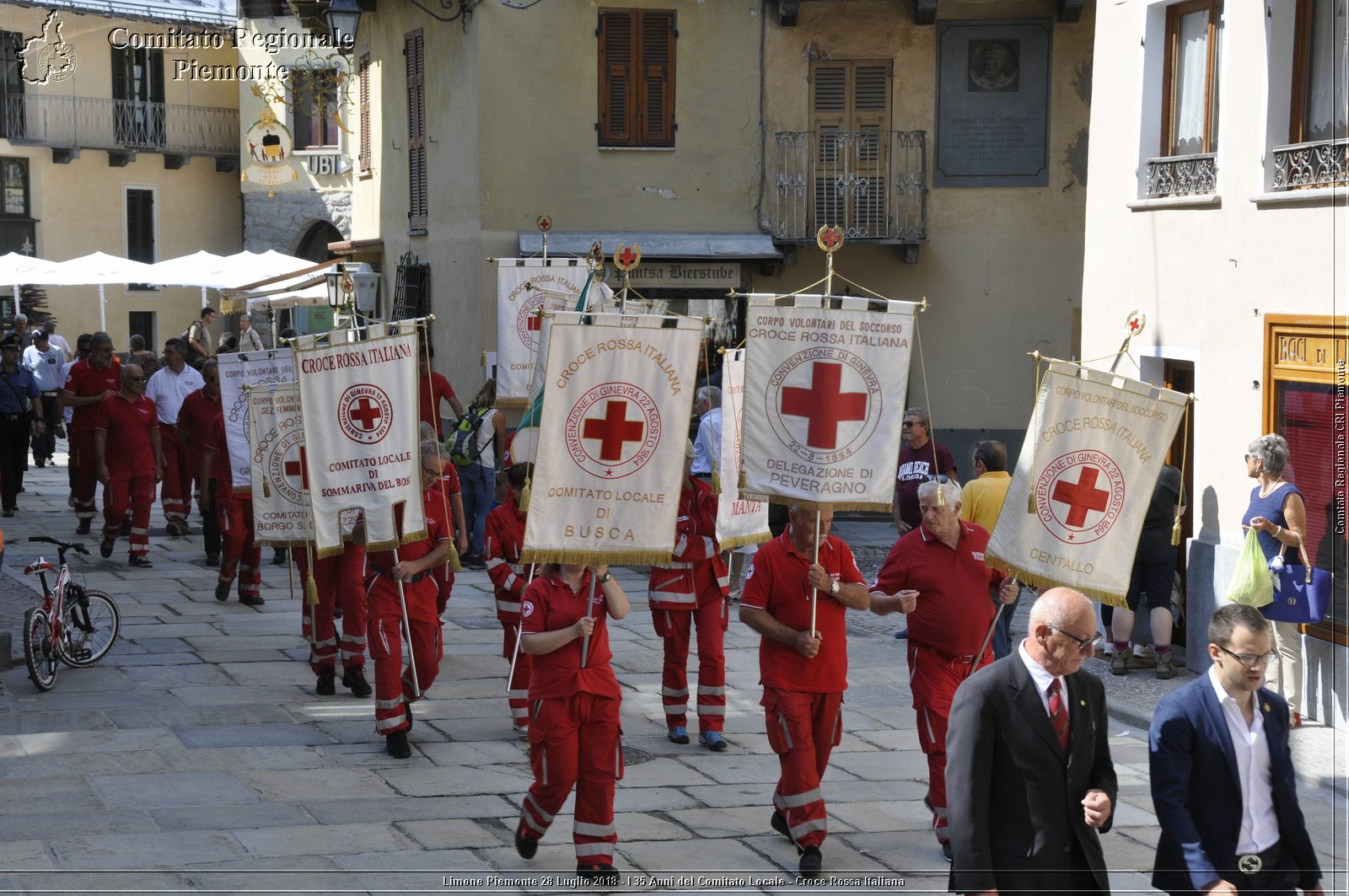 Limone Piemonte 28 Luglio 2018 - I 35 Anni del Comitato Locale - Croce Rossa Italiana - Comitato Regionale del Piemonte