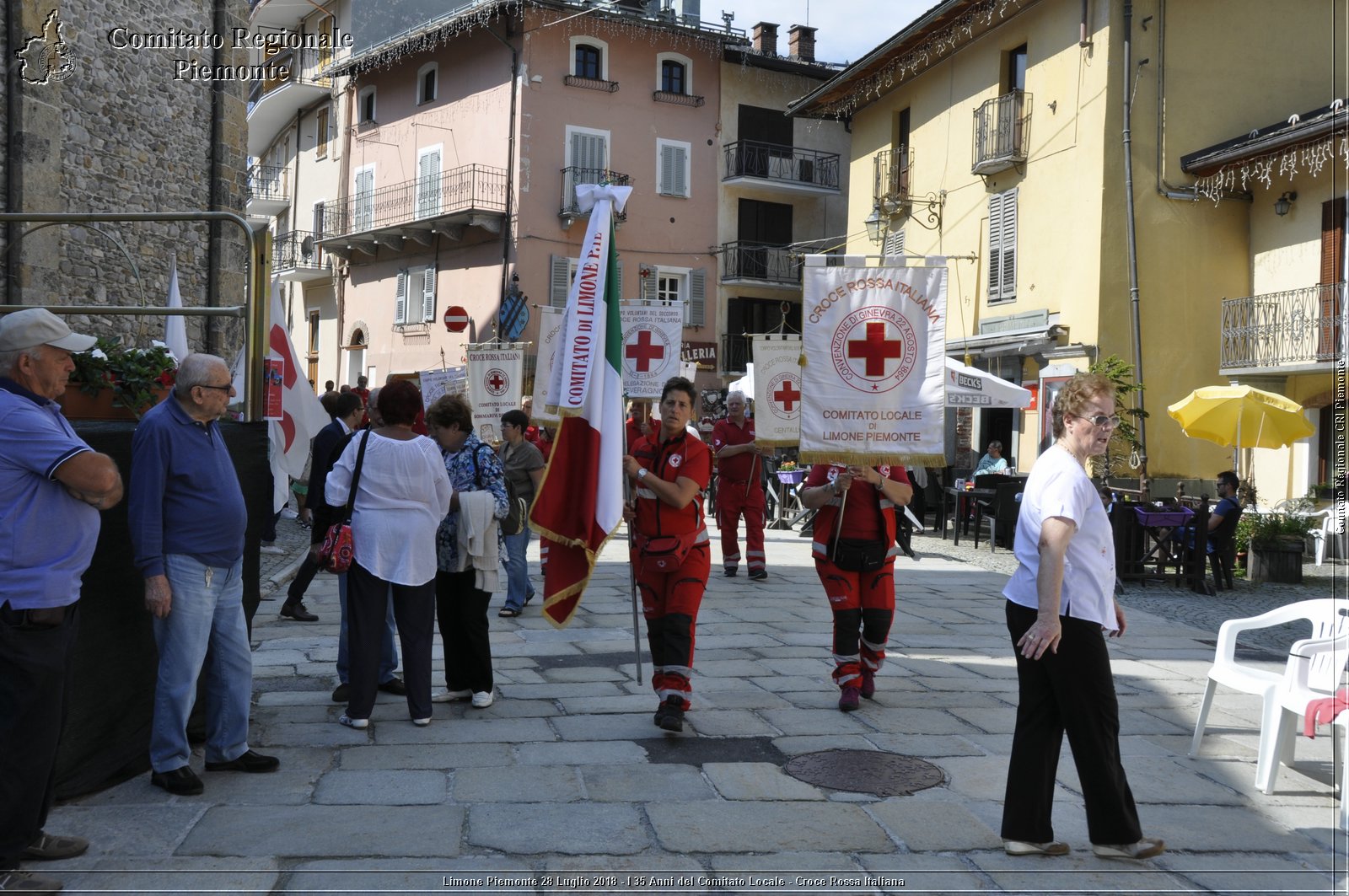 Limone Piemonte 28 Luglio 2018 - I 35 Anni del Comitato Locale - Croce Rossa Italiana - Comitato Regionale del Piemonte