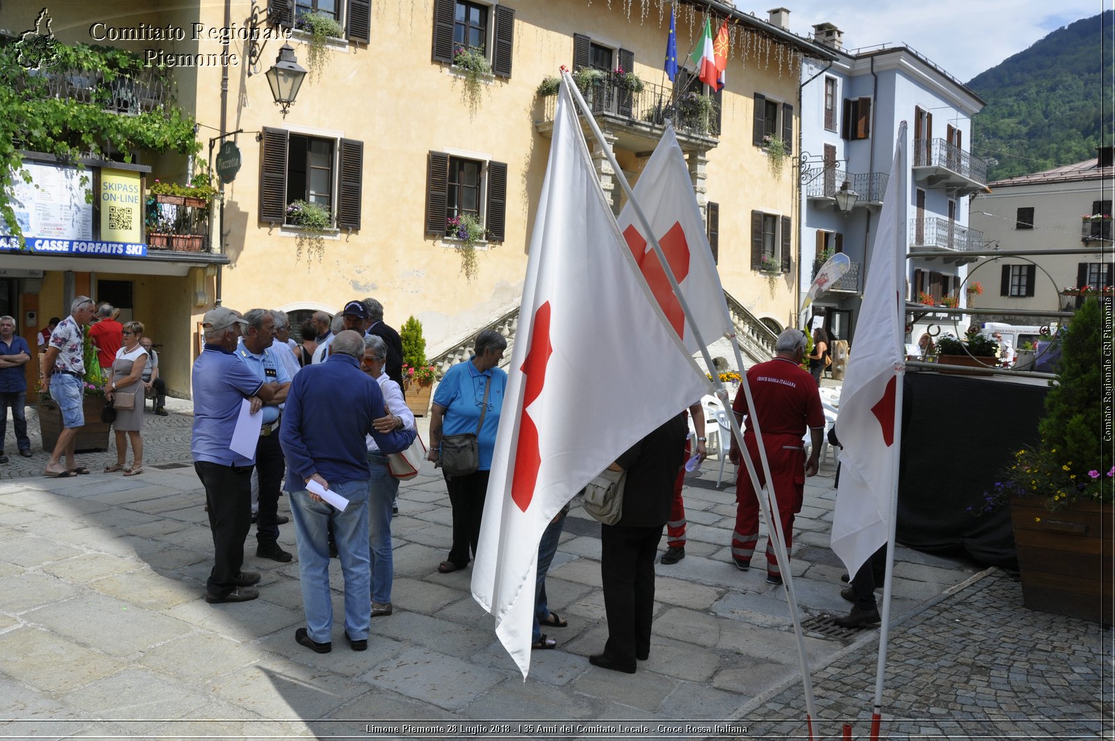 Limone Piemonte 28 Luglio 2018 - I 35 Anni del Comitato Locale - Croce Rossa Italiana - Comitato Regionale del Piemonte