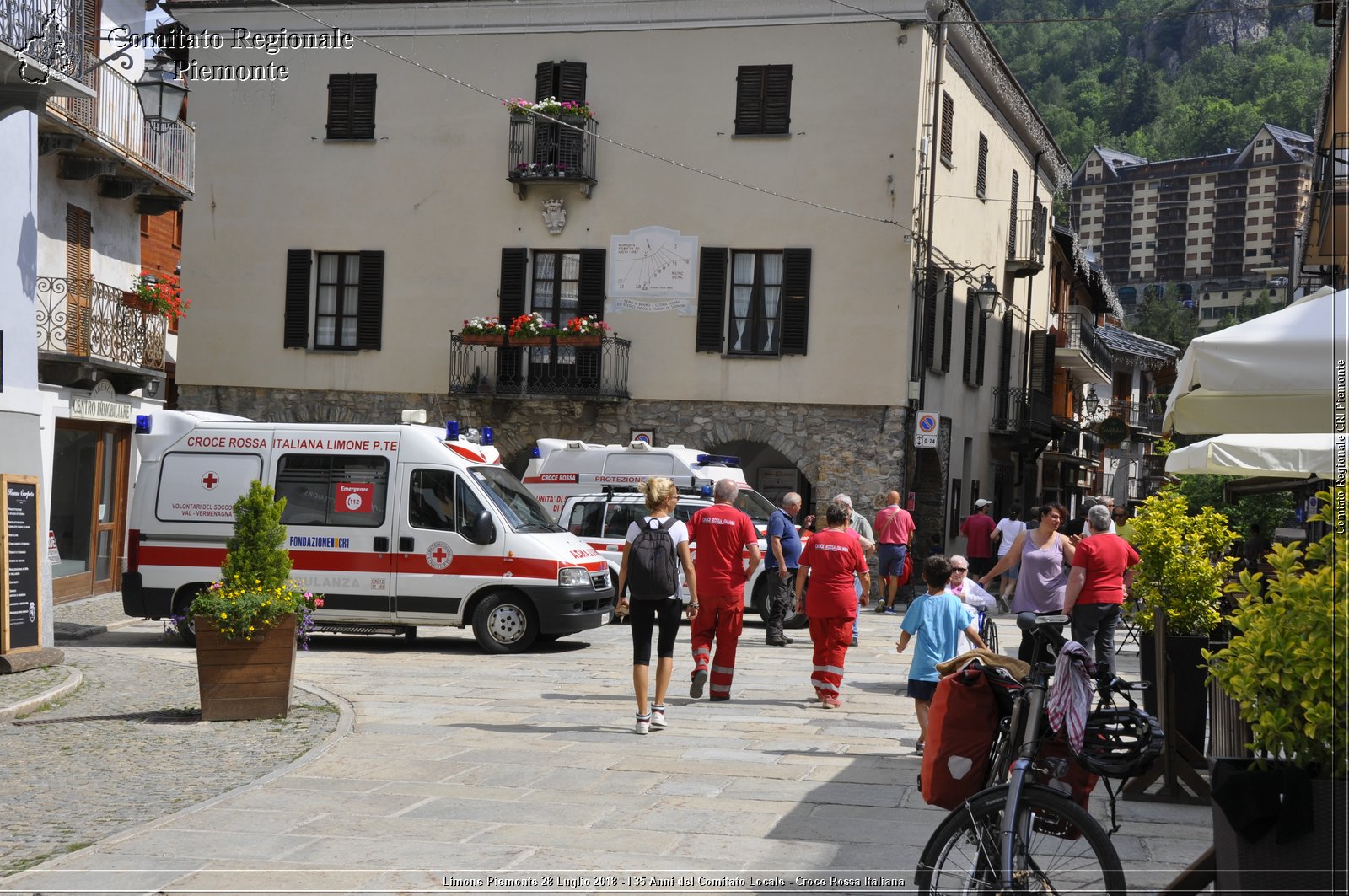 Limone Piemonte 28 Luglio 2018 - I 35 Anni del Comitato Locale - Croce Rossa Italiana - Comitato Regionale del Piemonte